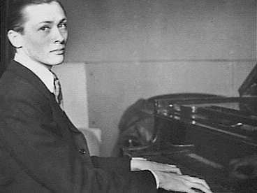 Gerard Schurmann, aged 20, at the Wigmore Hall in London, England